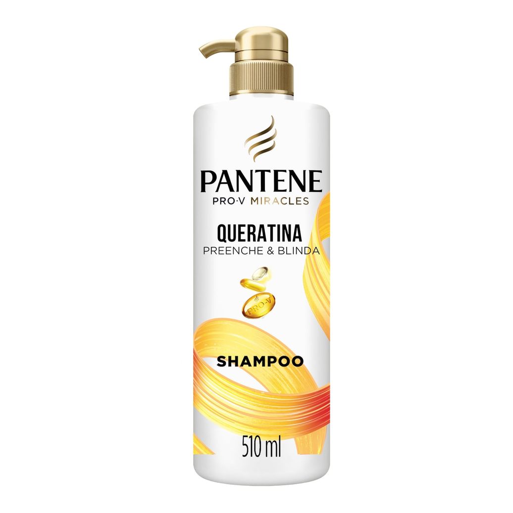 Shampoo Pantene Pro-V Miracles Queratina Preenche & Blinda 510ml