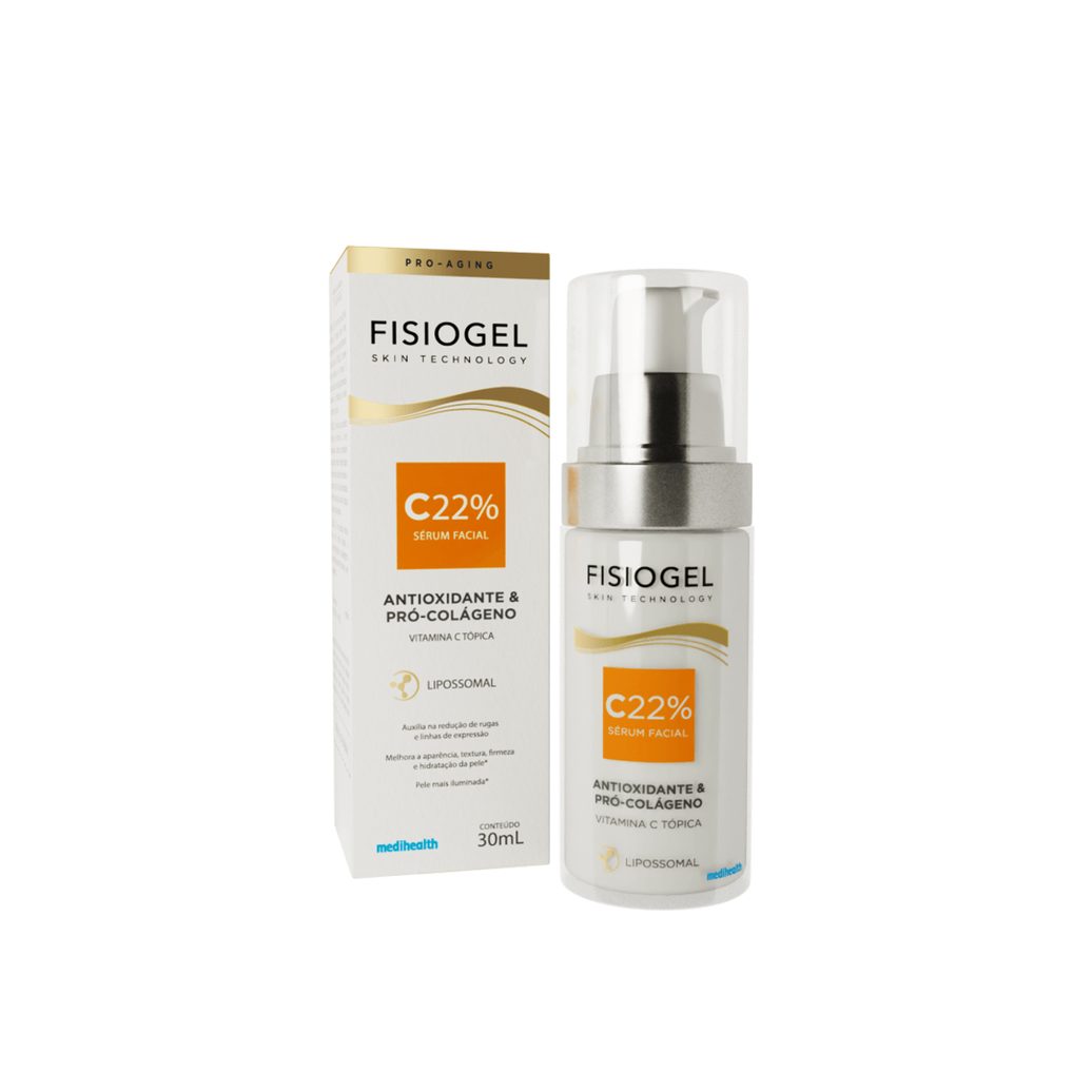 Sérum Facial Fisiogel Vitamina C 22% Antioxidante 30ml