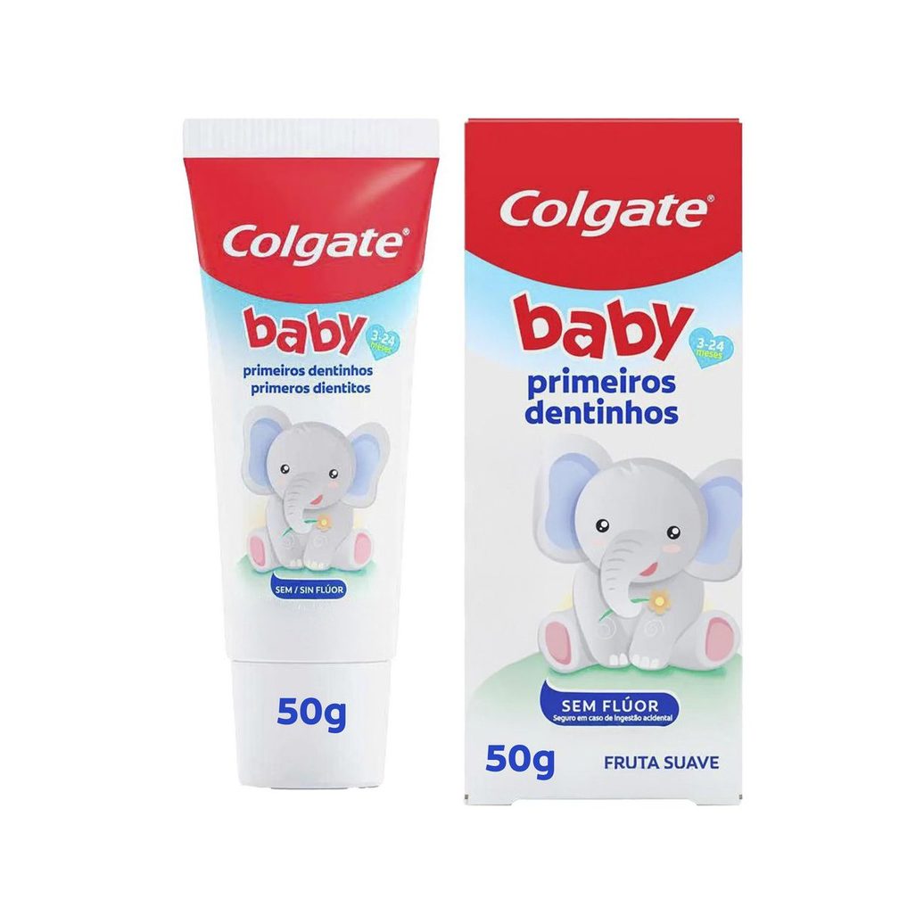 Gel Dental Colgate Baby Primeiros Dentinhos 50g