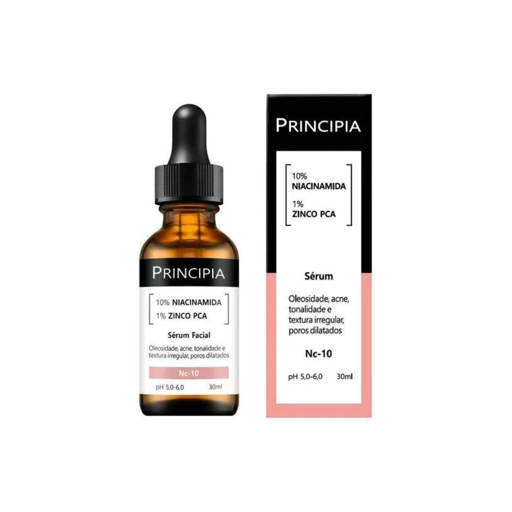 Sérum Principia NC-10 com 10% Niacinamida e 1% Zinco 30ml