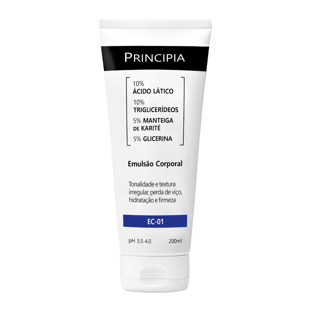 Emulsão Principia EC-01 Ácido Lático 10% 200ml