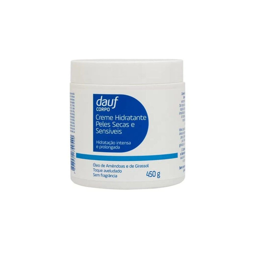 Creme Hidratante Corporal Dauf Pele Seca E Sensível 450g