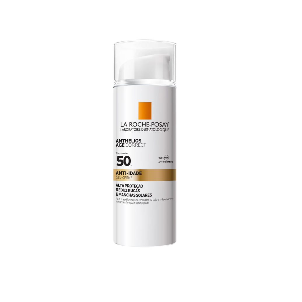 Protetor Solar Facial La Roche-Posay Anthelios Age Correct Anti-idade FPS50 Gel Creme 50g