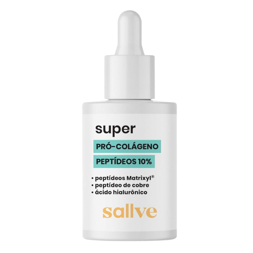 Sérum Facial Sallve Pró-Colágeno Peptídeo 10% 30ml