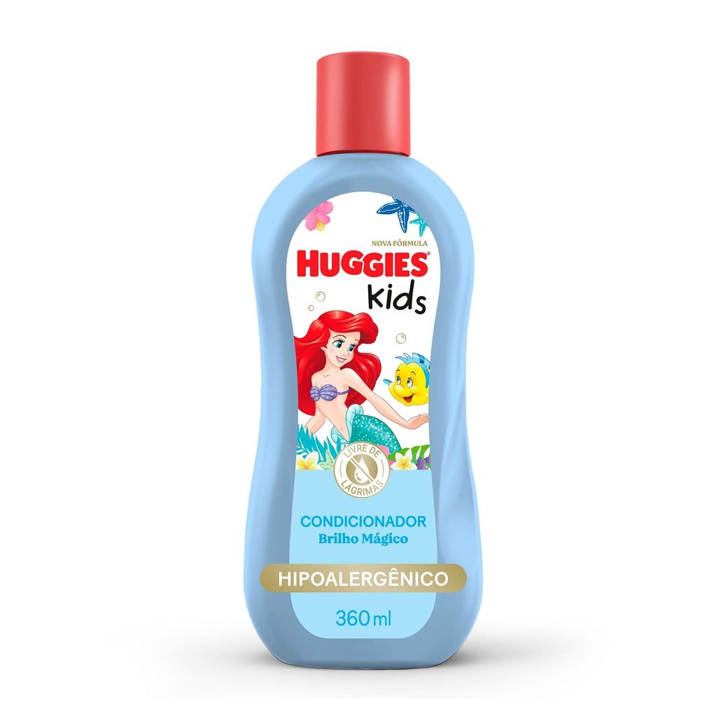 Condicionador Infantil Huggies Kids Brilho Mágico 360ml