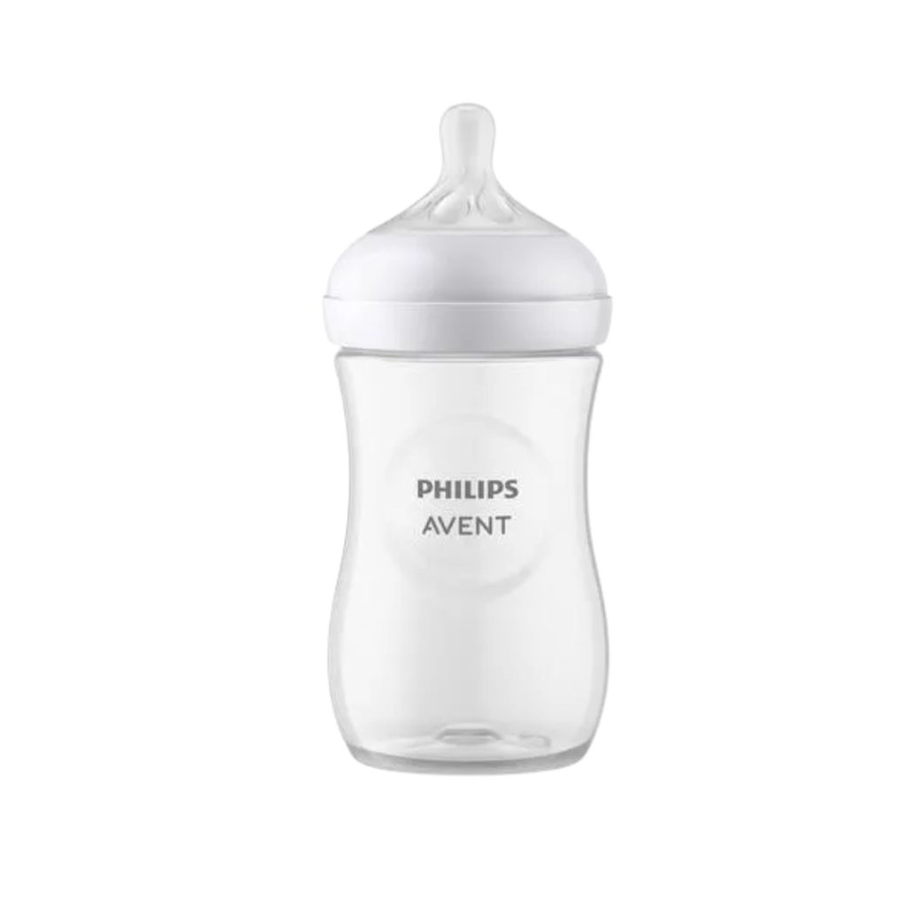 Mamadeira Philips Avent Pétala +1 mês Anticólica Fluxo Médio 260ml 1 Unidade