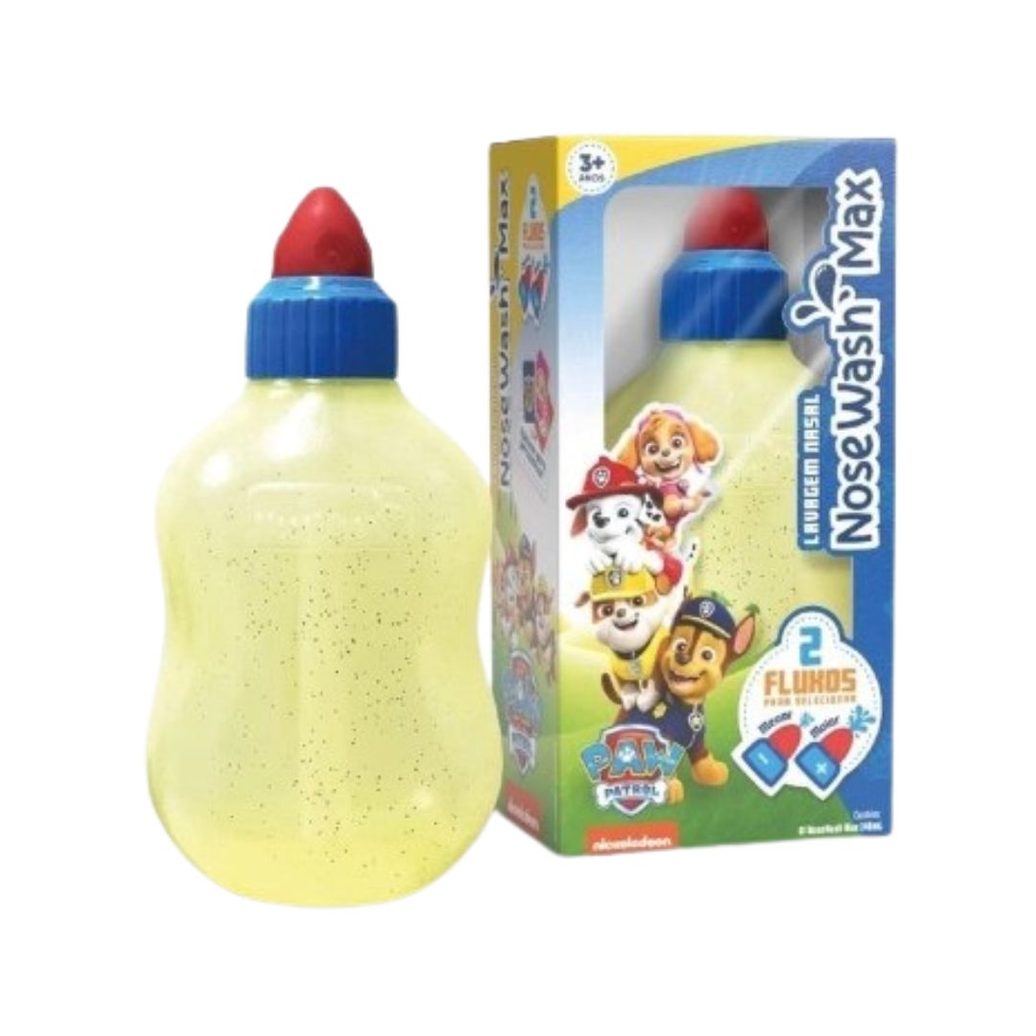 Dispositivo de Lavagem Nasal Nosewash Patrulha Canina 240ml 1 Unidade