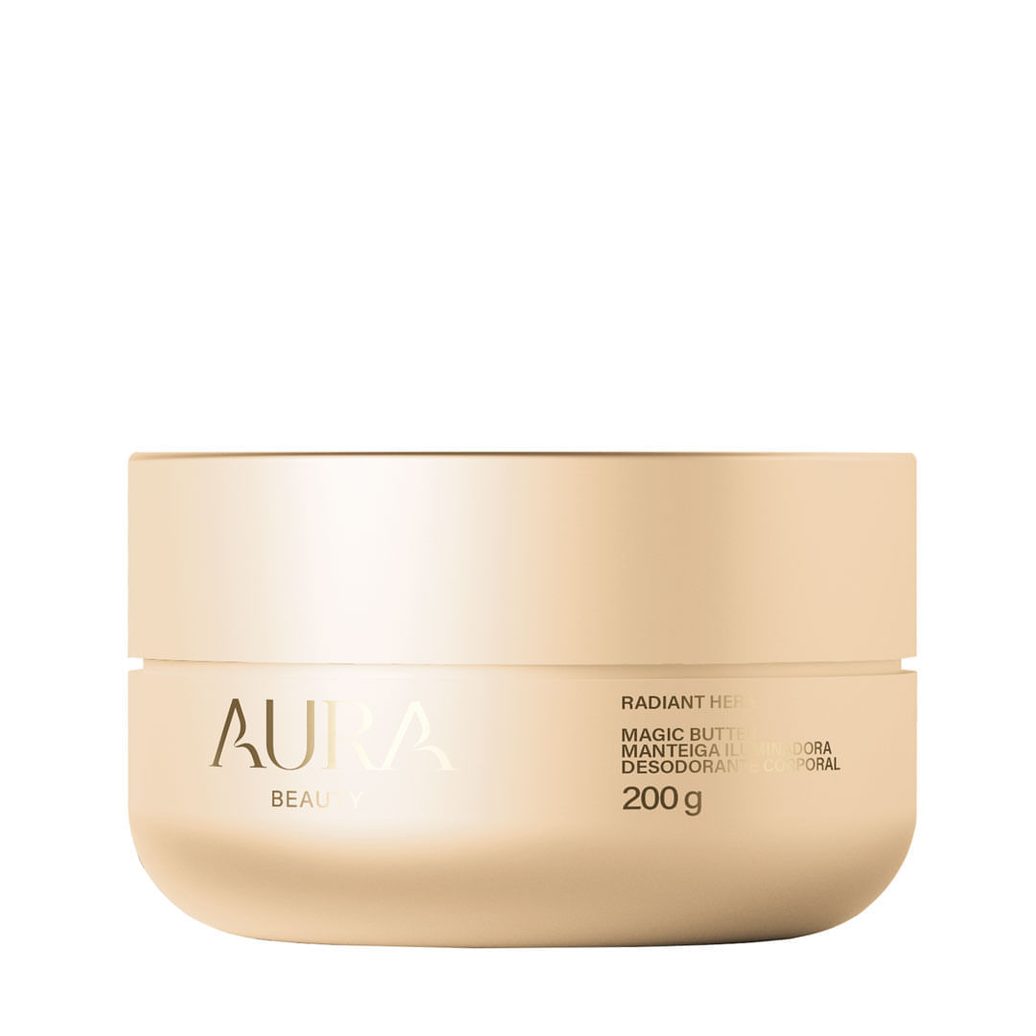 Aura Beauty Magic Butter Radiant Hera - Manteiga Iluminadora 200g