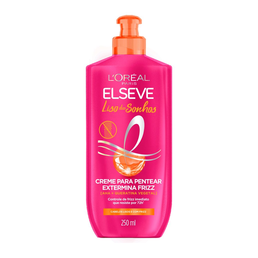 Creme de Pentear Elseve Liso dos Sonhos Extermina Frizz 250ml