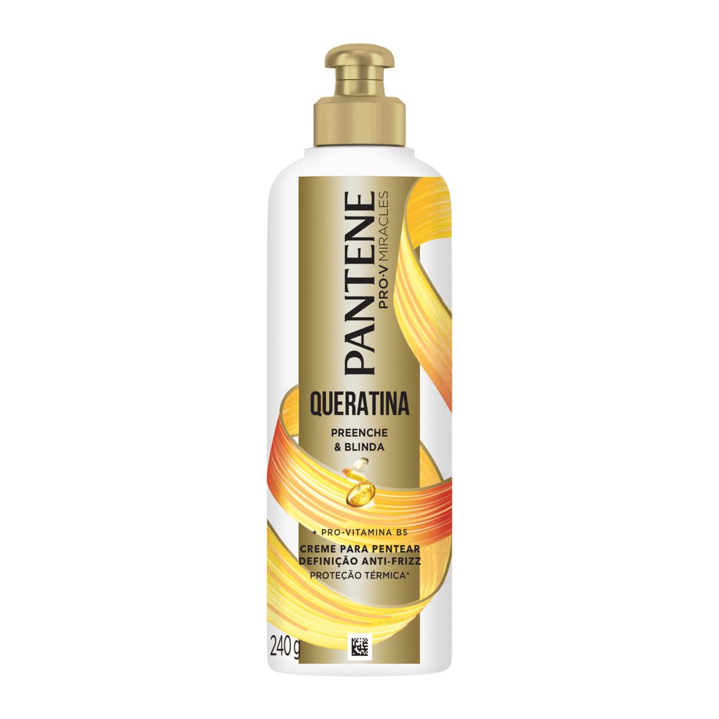 Creme de Pentear Pantene Pro-V Miracles Queratina Preenche & Blinda 240g