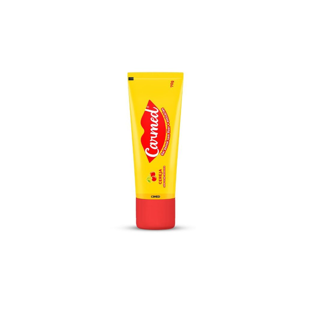 Gel Dental Carmed com Flúor Sabor Cereja 70g