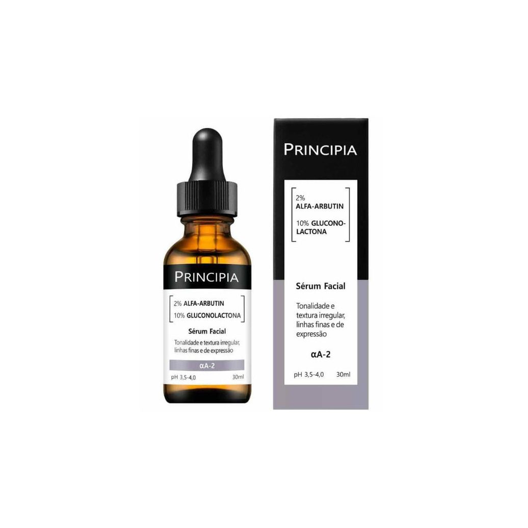 Sérum Facial Principia AA-2 Renovador com Alfa-Arbutin 2% e Gluconolactona 10% 30ml