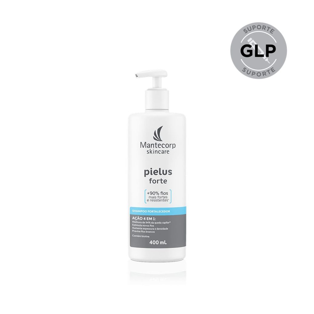 Shampoo Pielus Forte Antiqueda 400ml
