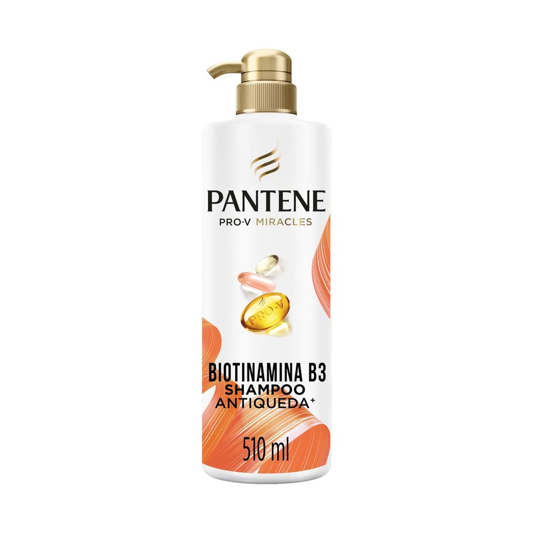 Shampoo Pantene Pro-V Miracles Biotinamina B3 Antiquebra & Nutrição 510ml