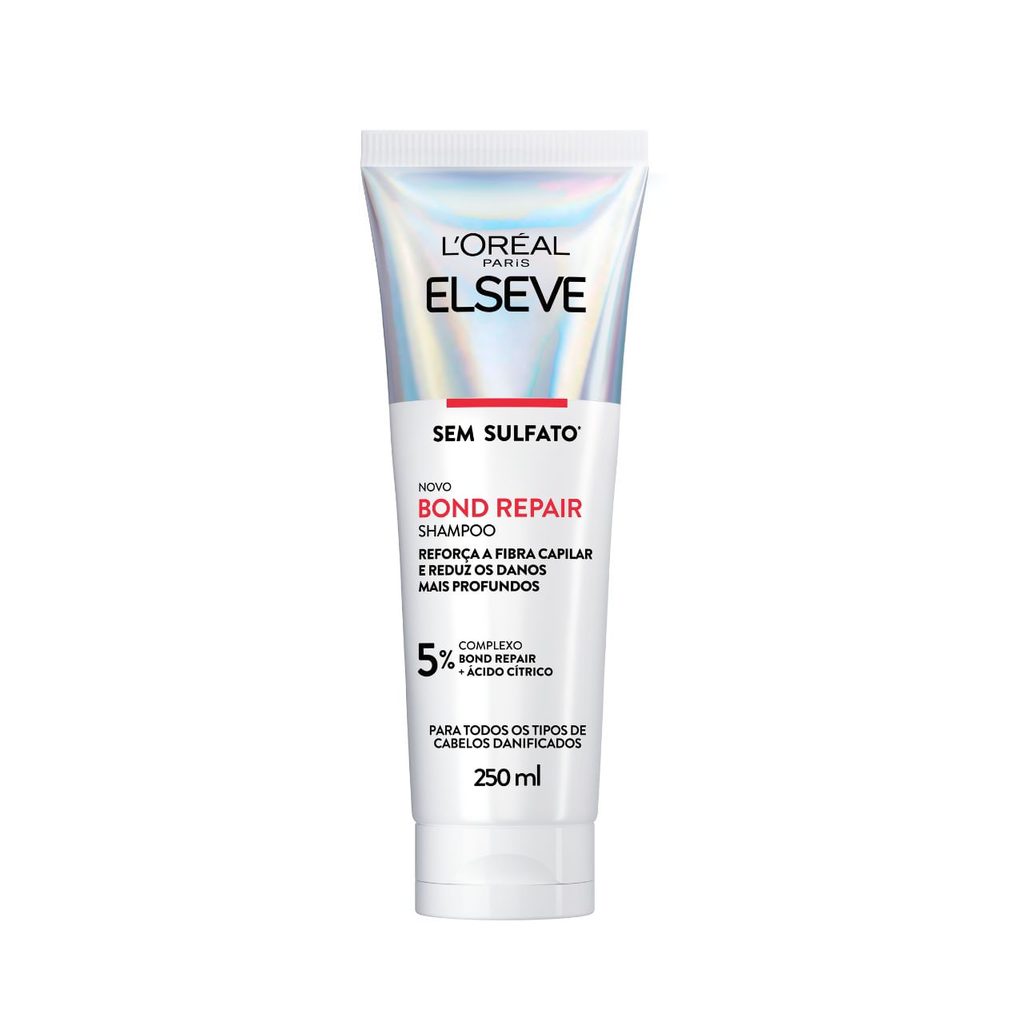 Shampoo Elseve Bond Repair Ácido Cítrico 250ml