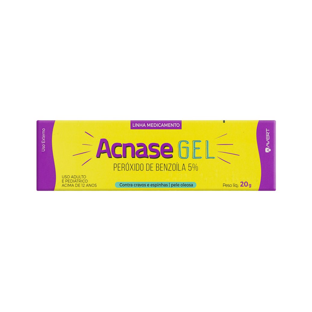 Gel Facial Acnase com Peróxido de Benzoíla 5% 20g