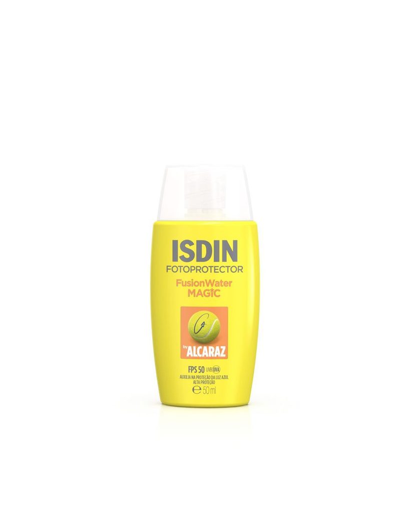 Protetor Solar Facial Isdin Fusion Water Magic Fps50 Fotoprotector 50ml