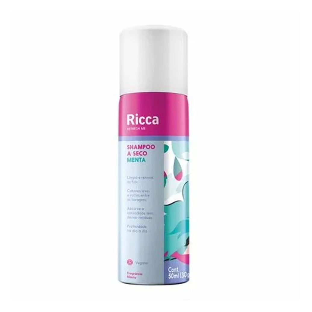 Shampoo Ricca A Seco Menta 50ml