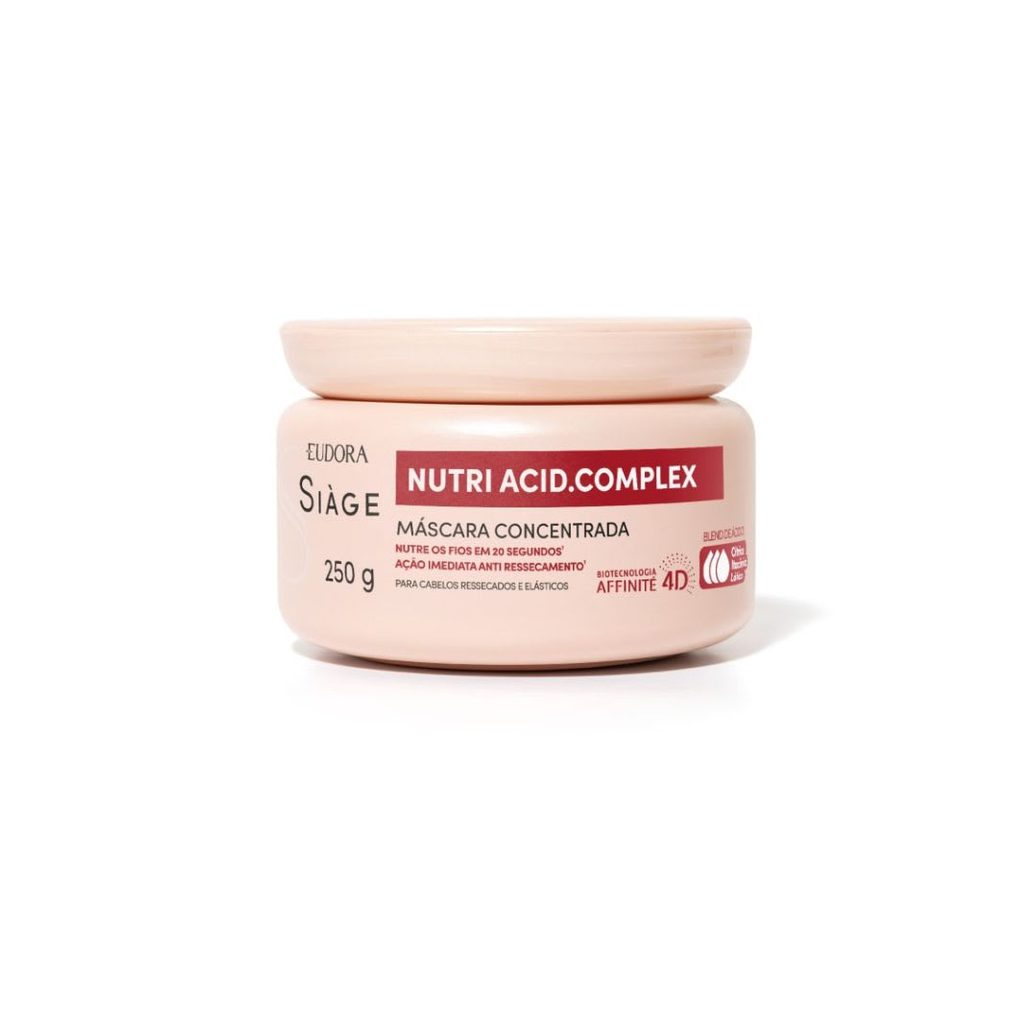 Máscara Capilar Concentrada Eudora Siàge Nutri Acid.Complex 250g
