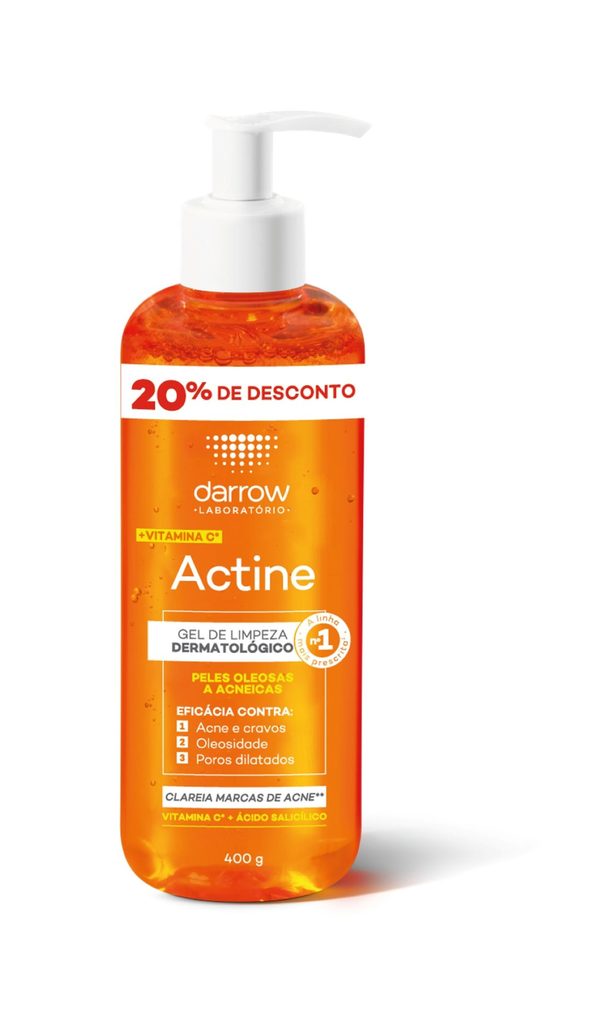 Gel De Limpeza Darrow Actine Frasco 400g