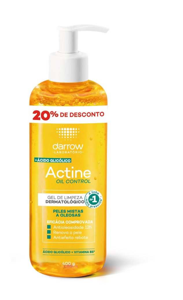 Gel De Limpeza Actine Oil Control 400g