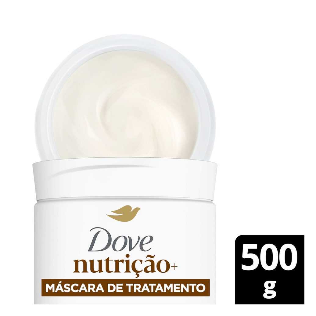 Máscara Dove 2 Em 1 Nutrição + Tri-Óleos 500g