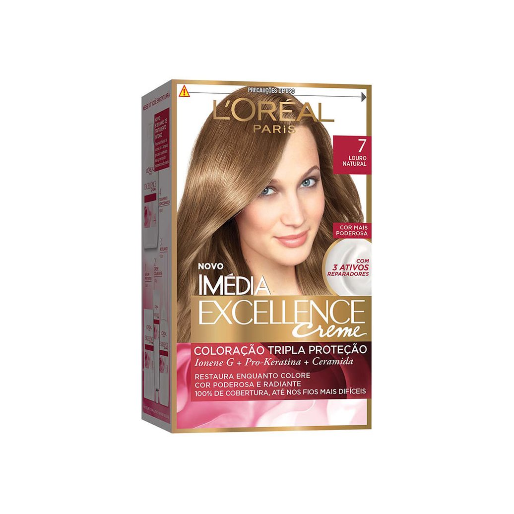 Tintura Imédia excellence Louro Natural 7
