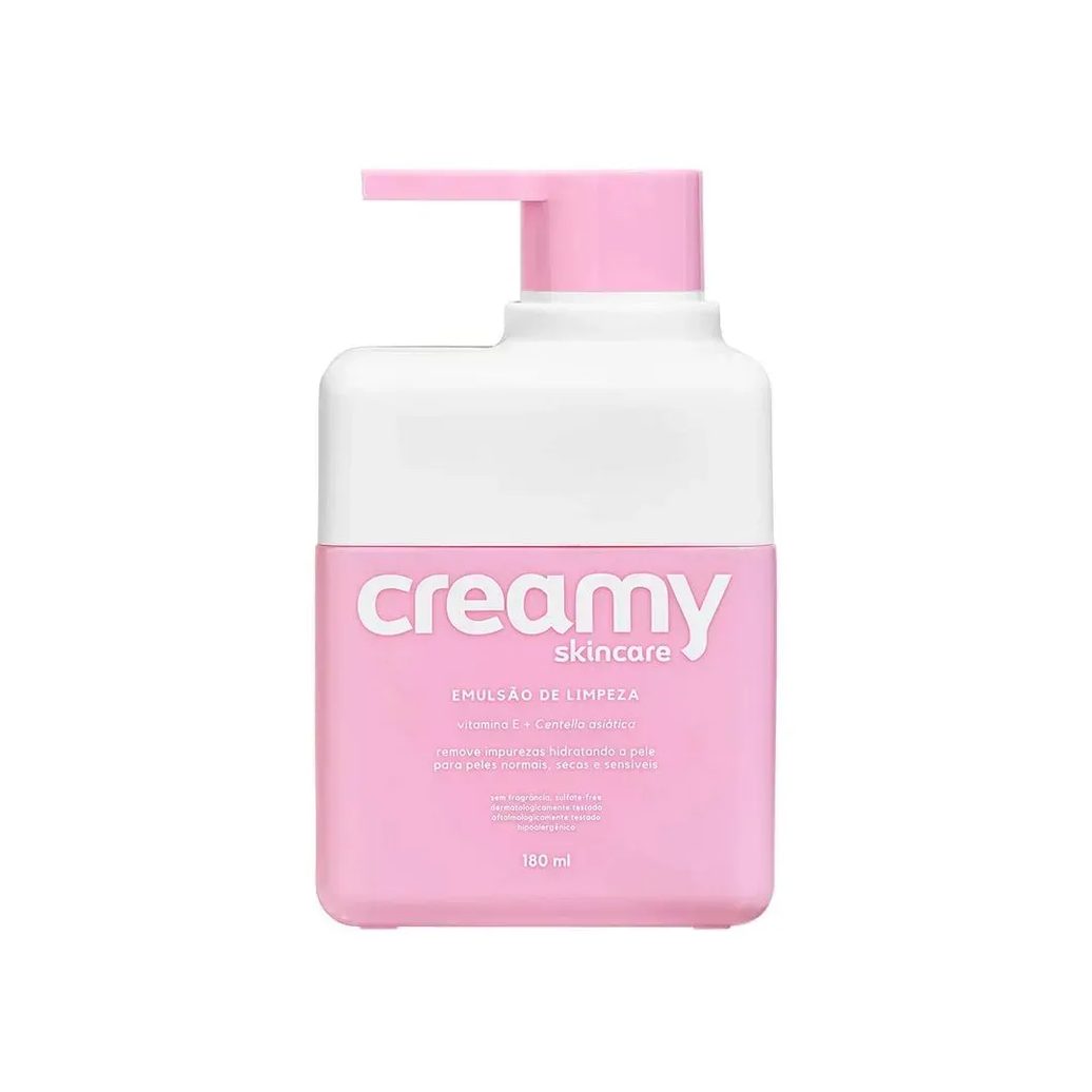 Emulsão De Limpeza Facial Creamy Skincare 200ml