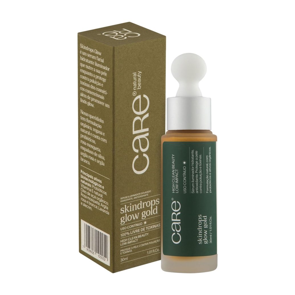 Sérum Iluminador Care Skindrops Glow Gold 30ml