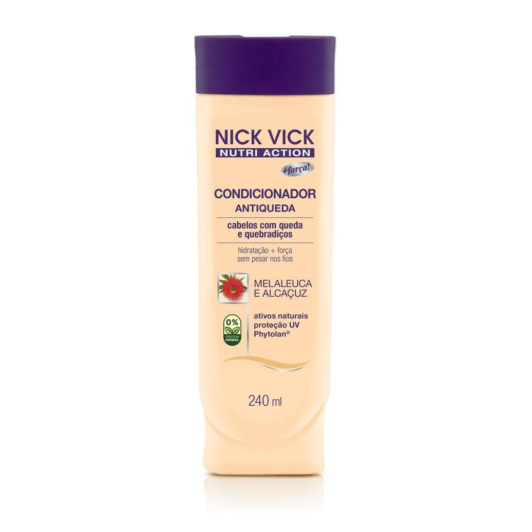 Condicionador Antiqueda Nick Vick Nutri Action - 240ml