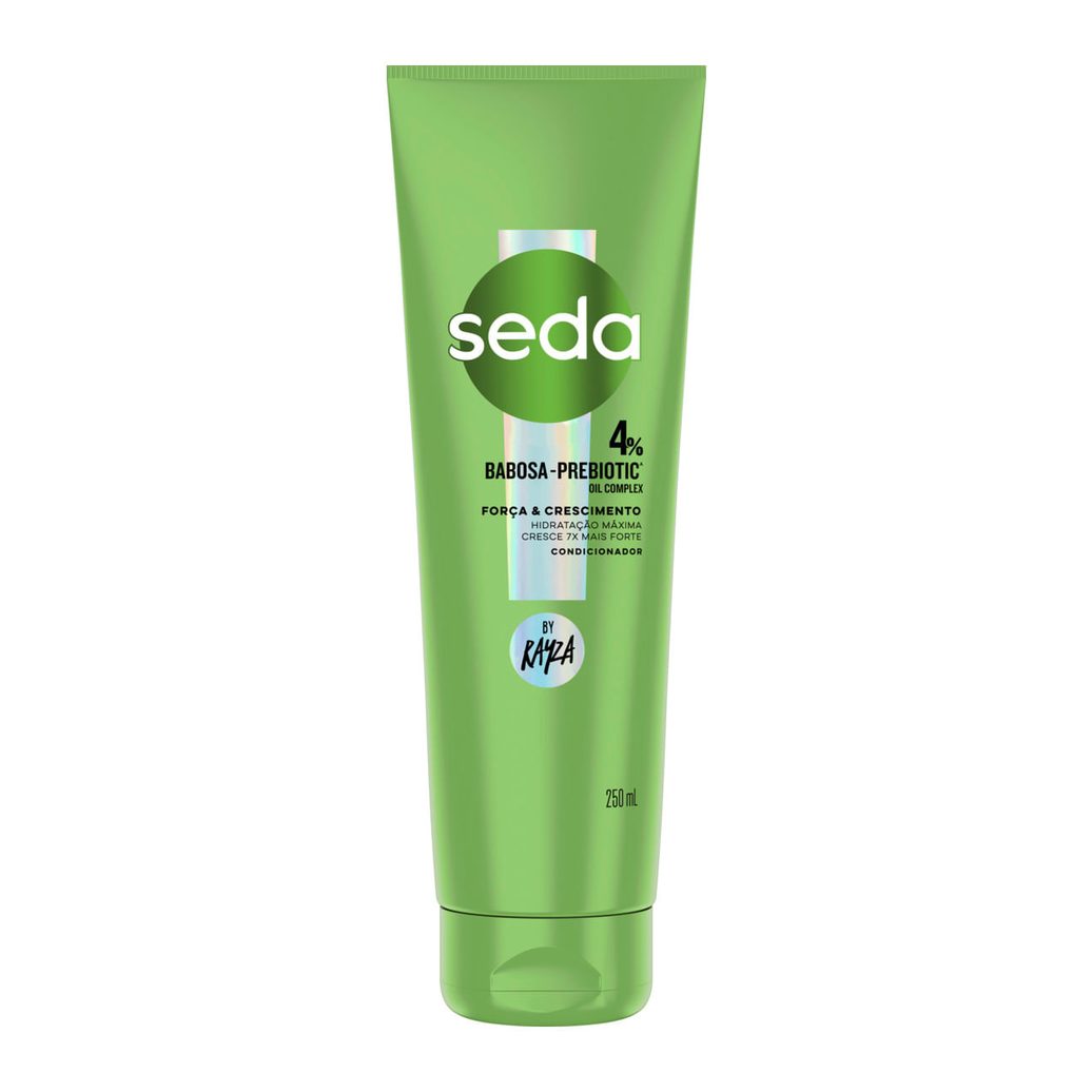 Condicionador Seda 4% Babosa-Prebiotic Oil Crescimento 250ml