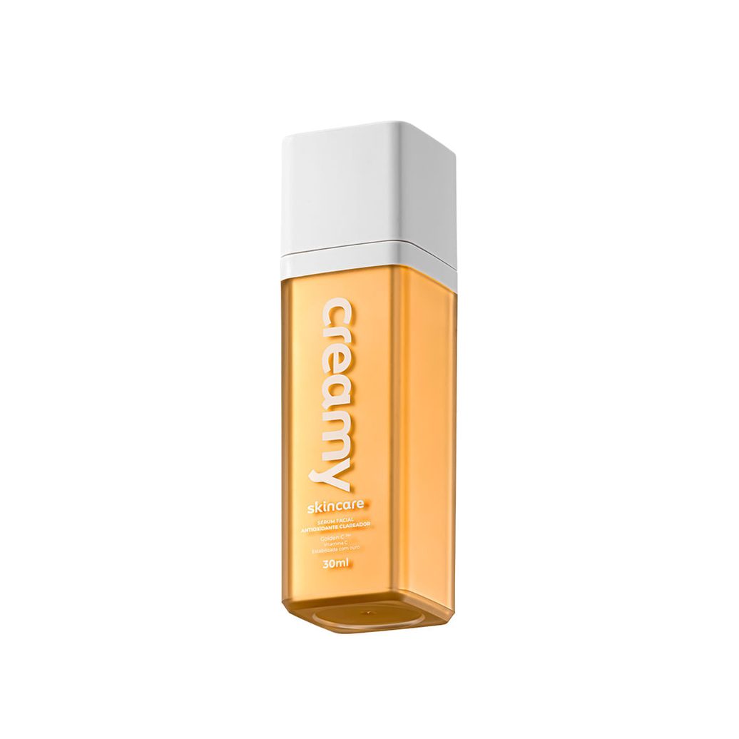 Sérum Facial Antioxidante Creamy Clareador Vitamina C Gold 30ml