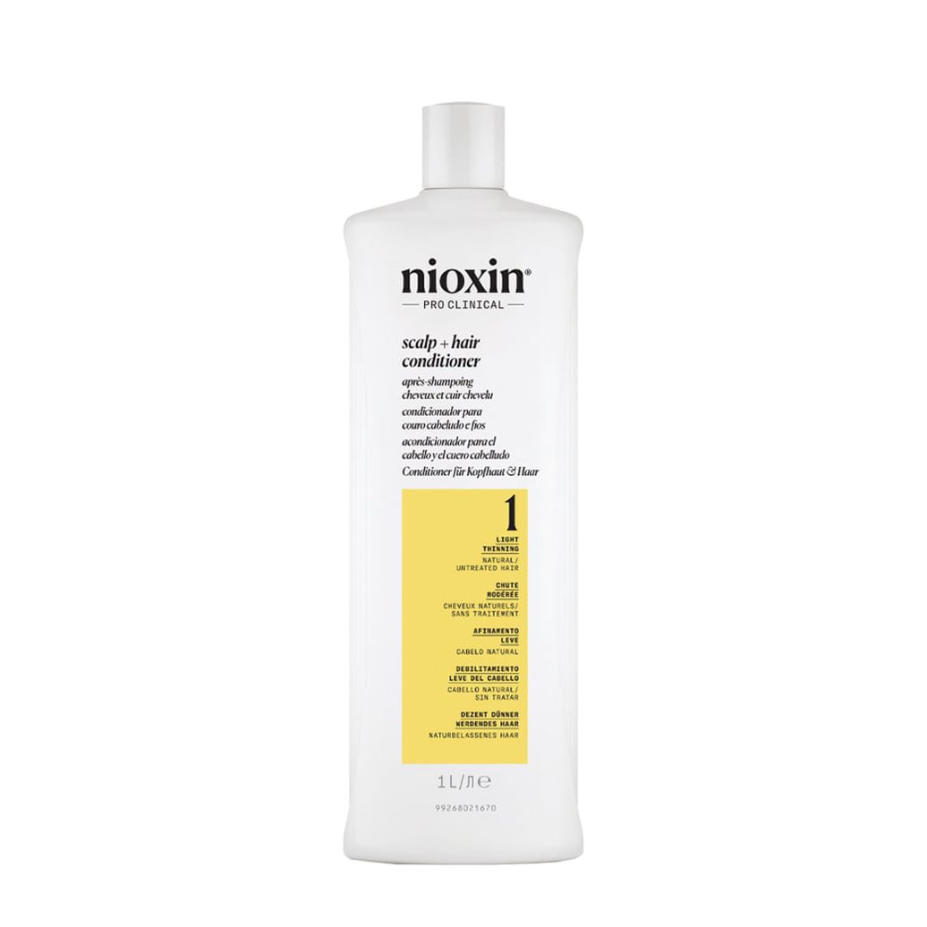 Condicionador - Nioxin Sistema 1 Cabelo Natural Afinamento Leve - 1000ml