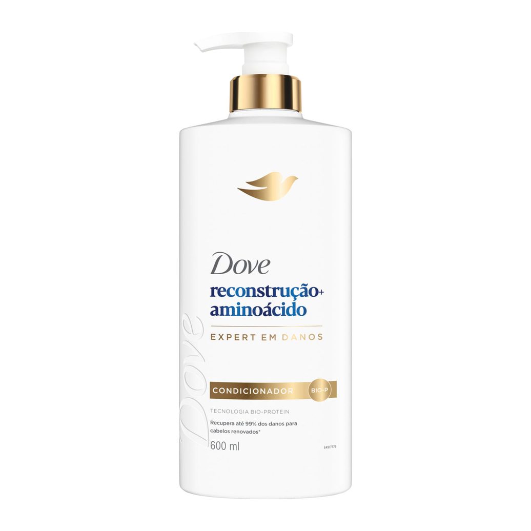 Condicionador Dove Reconstrução + Aminoácido Frasco 600ml