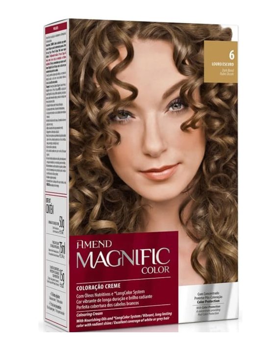 Titna De Cabelo Amend Magnific 60 Louro Escuro