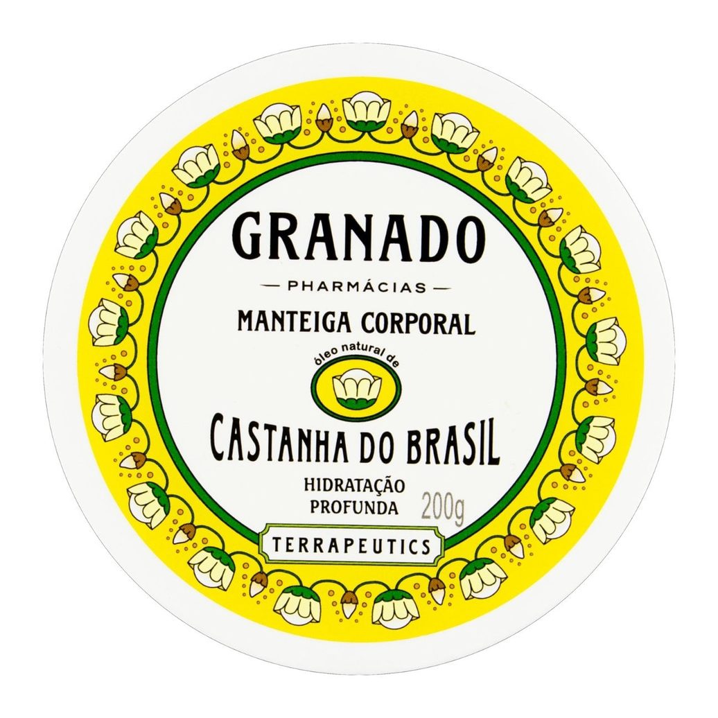 Manteiga Corporal Granado Terrapeutics Castanha 200g