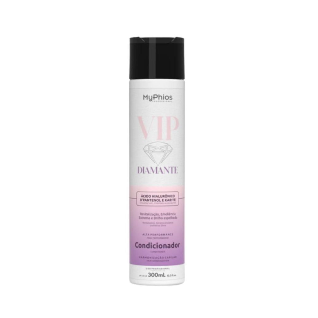 MyPhios - Condicionador VIP Diamante Hidratação Brilho Intenso 300ml