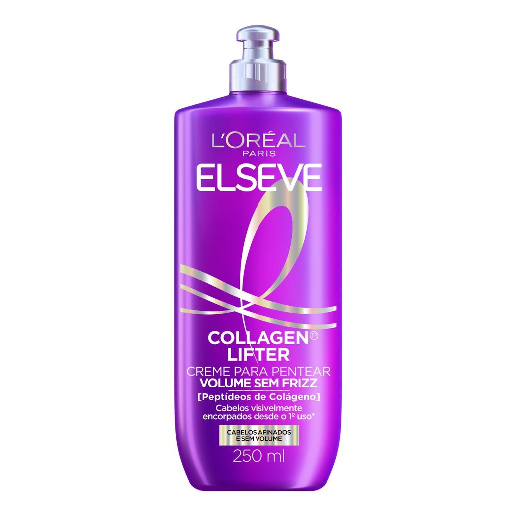 Creme Para Pentear Elseve Collagen Lifter 250ml