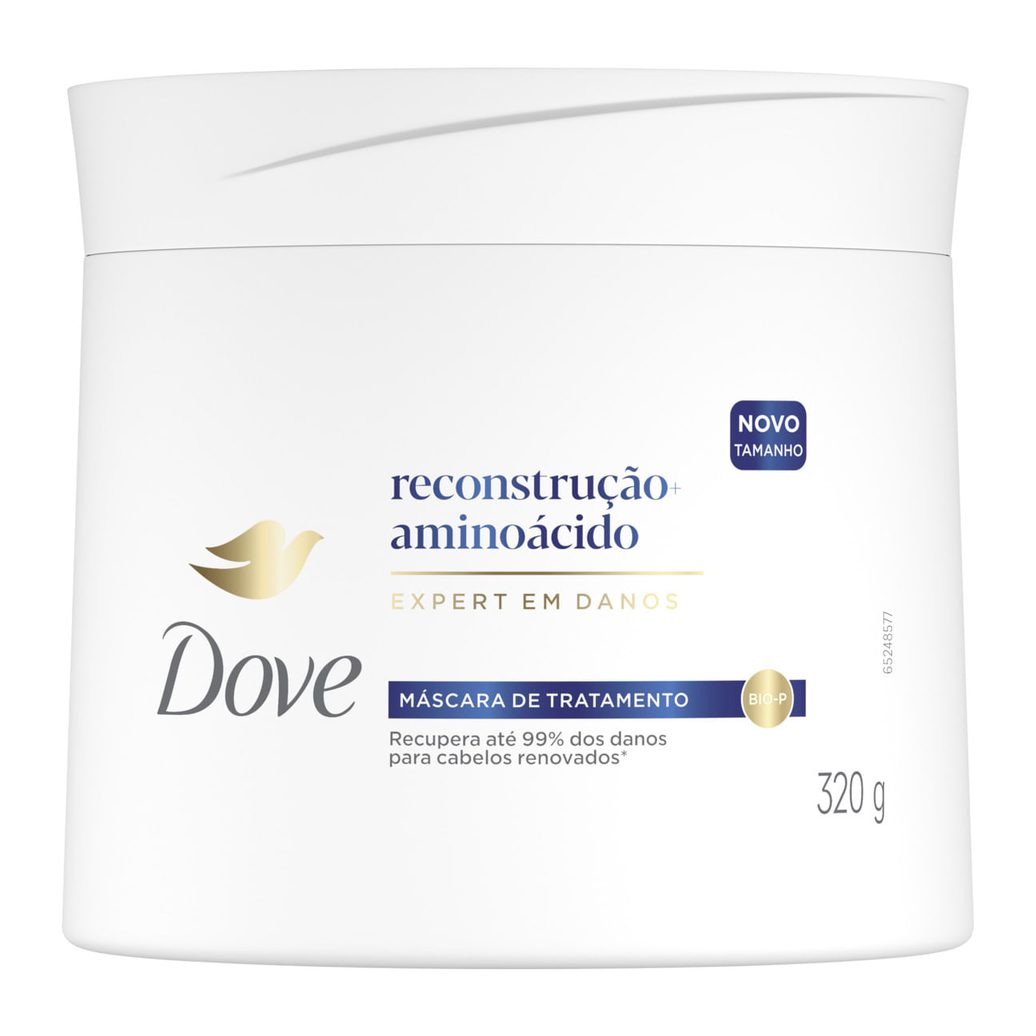 Máscara De Tratamento Dove Reconstrução + Aminoácido 320g