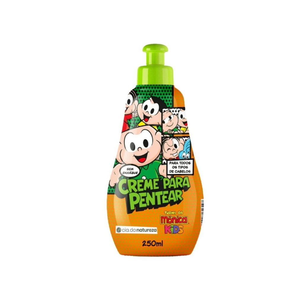 Cia da Natureza - Turma da Mônica Creme para Pentear Todos os Tipos de Cabelos - 250ml