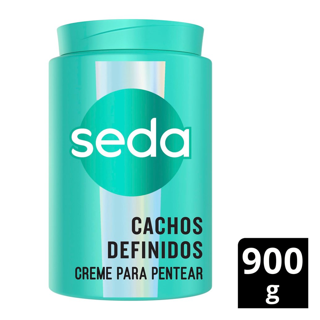 Creme Para Pentear Seda Cachos Definidos 900g