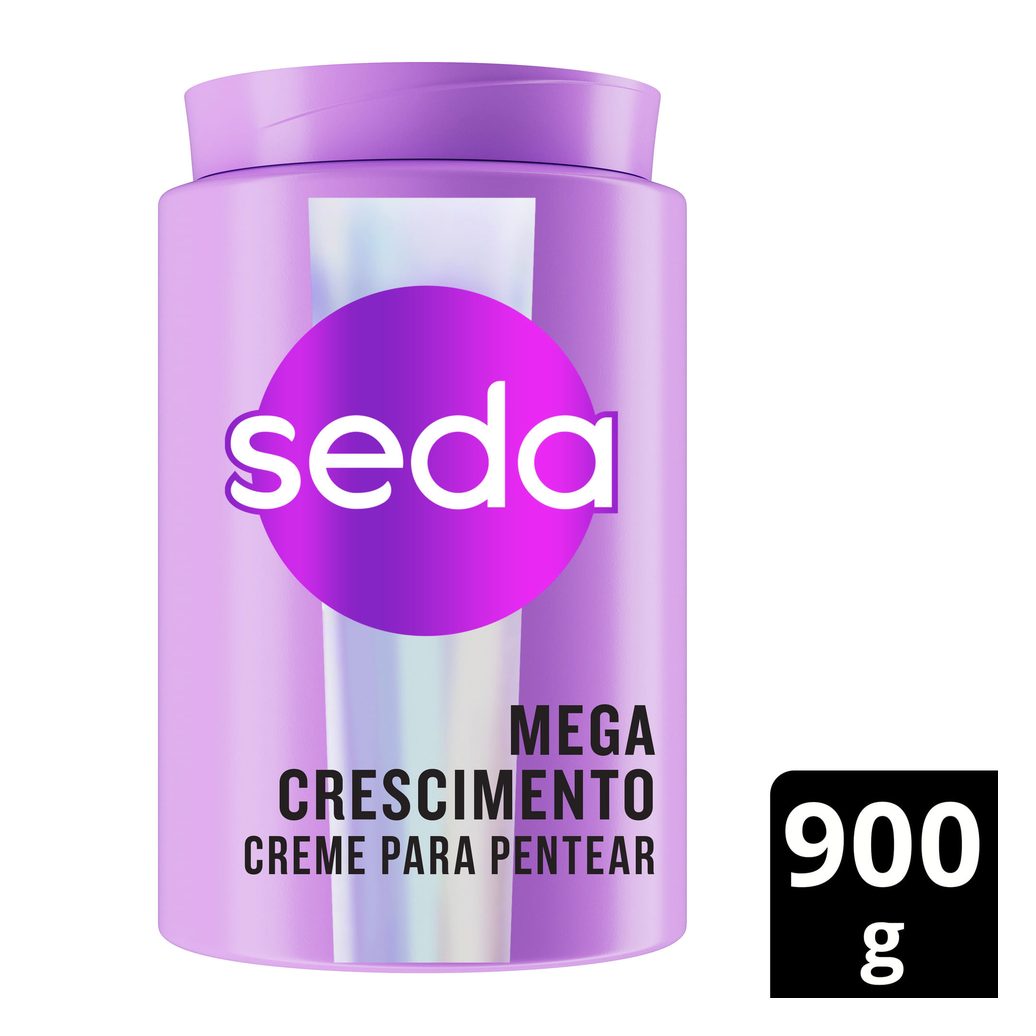 Creme Para Pentear Seda Mega Crescimento 900g