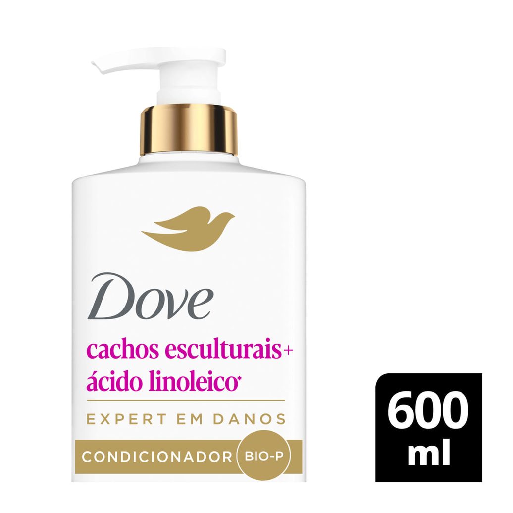 Condicionador Dove Cachos Esculturais + Ácido Linoleico 600ml
