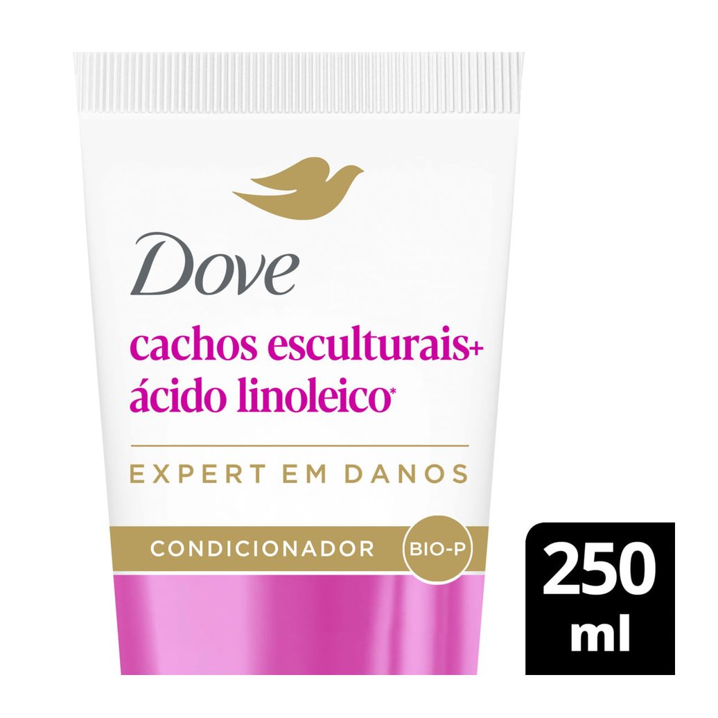 Condicionador Dove Cachos Esculturais + Ácido Linoleico 250ml
