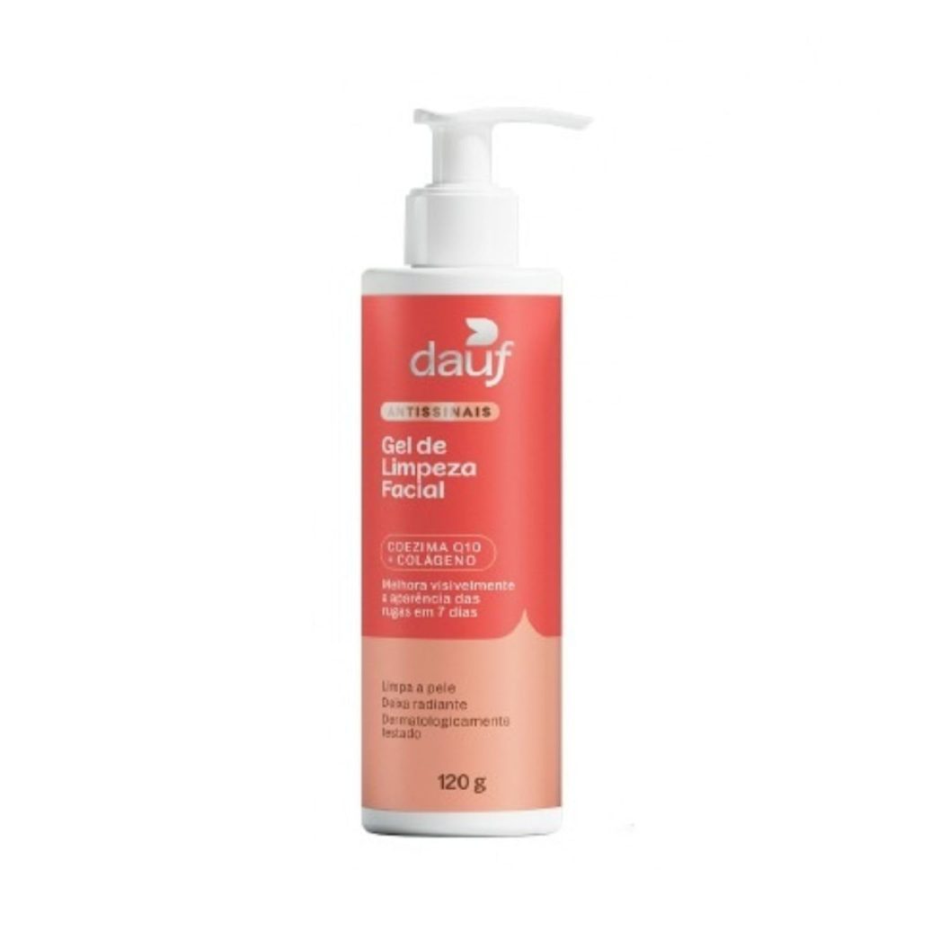 Gel De Limpeza Facial Dauf Antissinais 130g