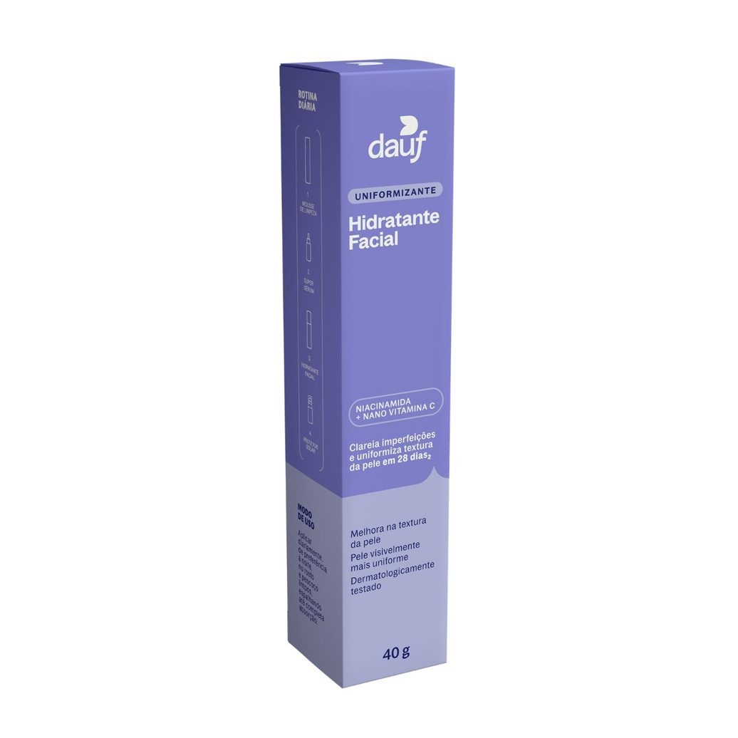 Hidratante Dauf Diurno Clareador Facial 40g