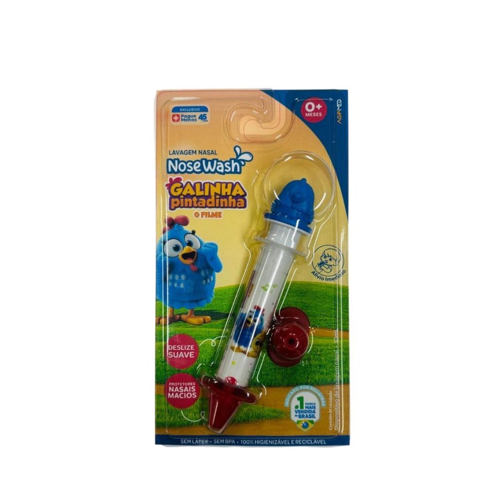 Disposistivo De Lavagem Nasal Nosewash Galinha Pintadinha 10ml