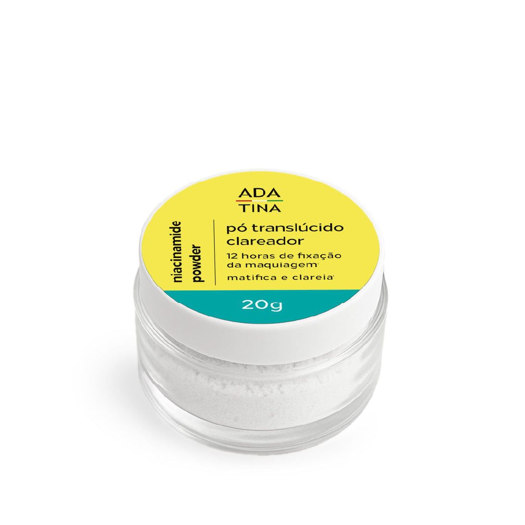 Niacinamide Powder Ada Tina Pó Clareador Efeito Matte 20g