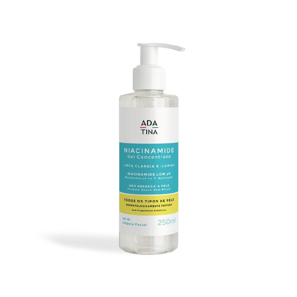 Gel de Limpeza Facial Clareador Ada Tina Niacinamide 250ml