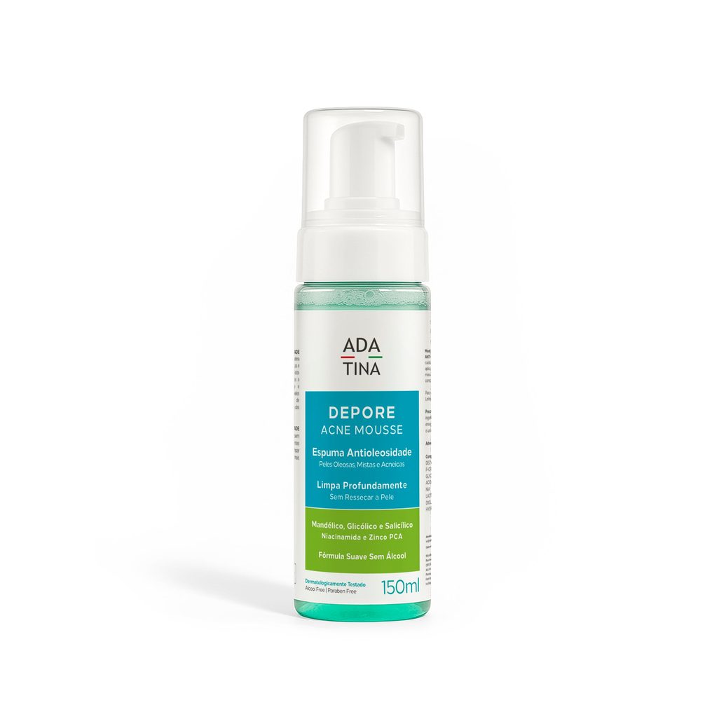 Espuma de Limpeza Facial Ada Tina Depore Acne Mousse 150ml